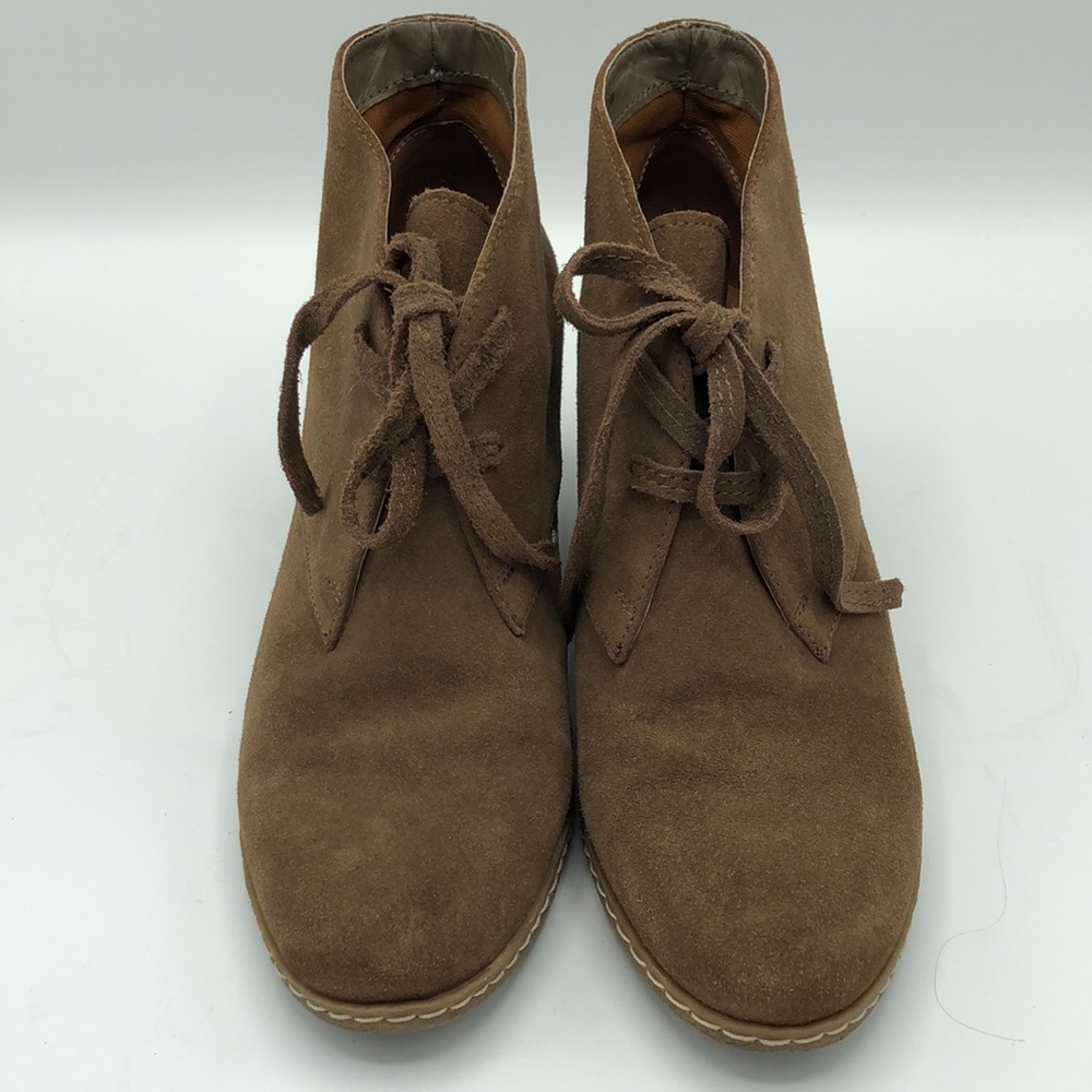 Dolce Vita Suede Wedge Booties Size 9 1/2 - Picture 5 of 14